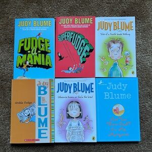 Judy Blume Book Collection incl all Fudge books